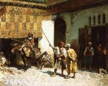 unknow artist Arab or Arabic people and life. Orientalism oil paintings  281 Spain oil painting art